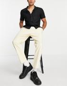 Farah Casey Tapered Fit Chinos-yellow