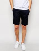 Diesel Chino Shorts Chi-pitt-sho Slim Fit In Navy - Navy