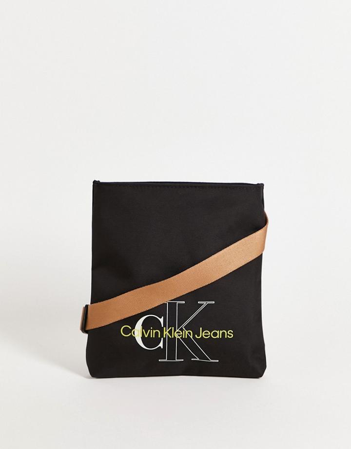 Calvin Klein Jeans Sport Essentials Crossbody In Black