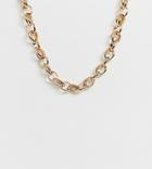 Mango Chain Necklace In Gold