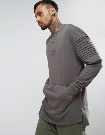 Cayler & Sons Layered Sweatshirt - Gray