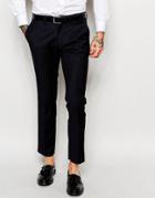 Only & Sons Suit Pants In Slim Fit - Blue