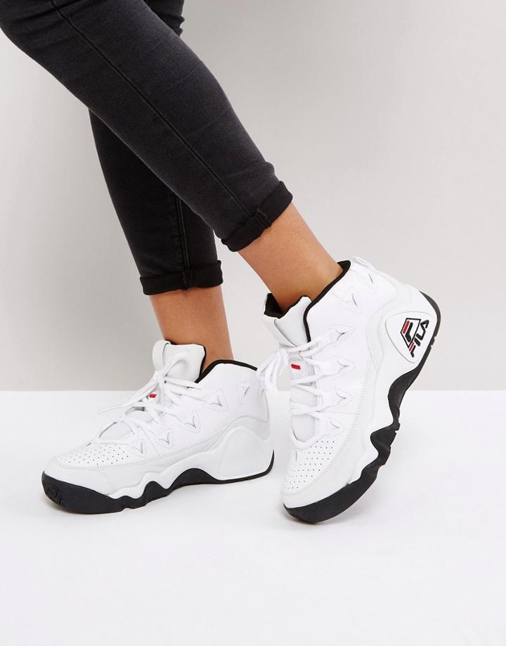Fila 95 Sneakers In White - White