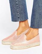 Asos Jamrazz Metal Detail Espadrilles - Pink