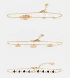 Aldo Adasa Multi Pack Coin And Charm Bracelets In Gold - Gold