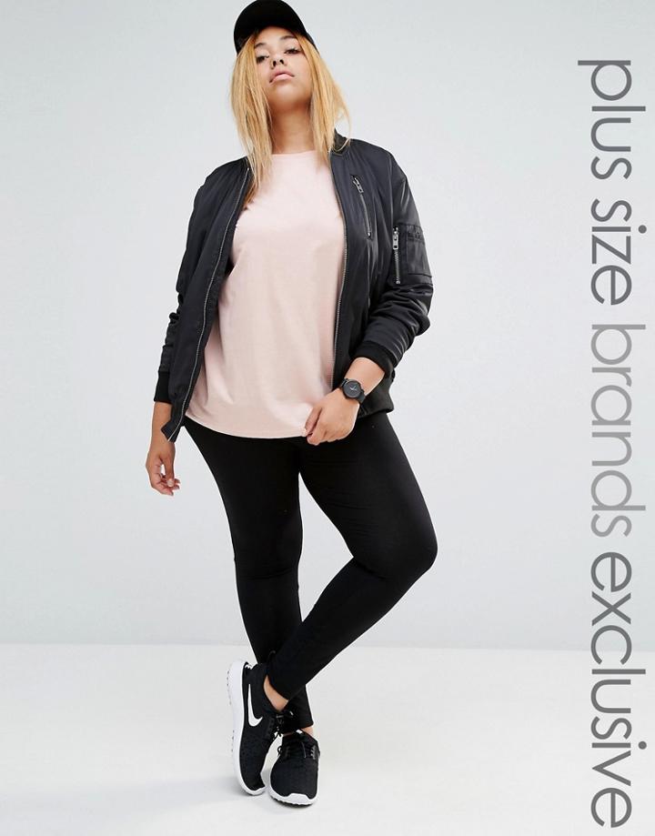 Club L Lounge Plus Legging - Black