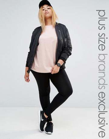 Club L Lounge Plus Legging - Black