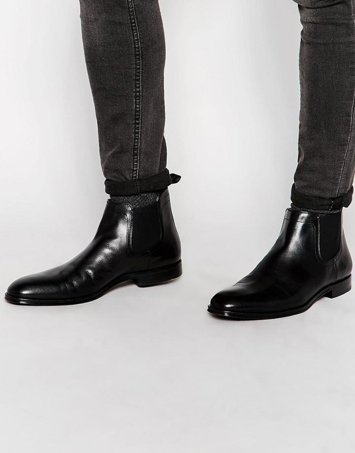 Boss Black Scubeat Chelsea Boots - Black