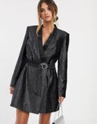 Bronx & Banco Belle Blazer Dress Dress-black