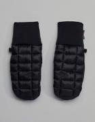 North Face Black Thermoball Mittens - Black