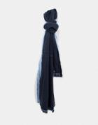 Y.a.s Color Block Scarf In Blue-blues