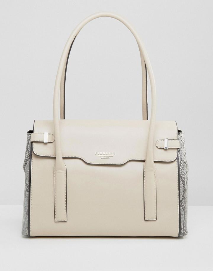 Fiorelli Deacon Flapover Tote Bag - Gray