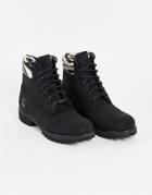 Timberland 6 Inch Premium Lace Up Boots In Black Zebra