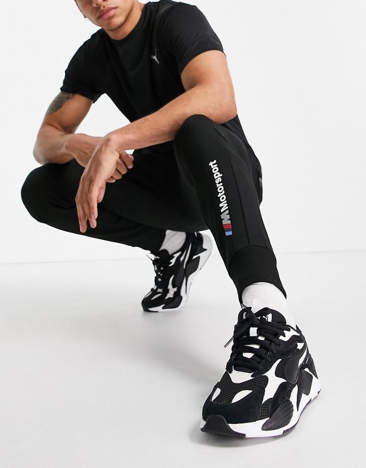 Puma Bmw Sweatpants In Black
