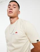 Ellesse Voodoo T-shirt In Oatmeal-neutral