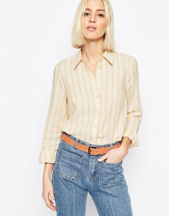 Asos Casual Summer Stripe Shirt - Multi