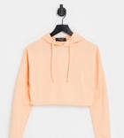 Vai21 Hoodie In Pastel Orange - Part Of A Set