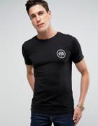 Jack & Jones Core T-shirt With Brand Graphic - Black