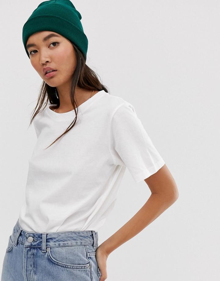 Only Oversized Boyfriend T-shirt - White