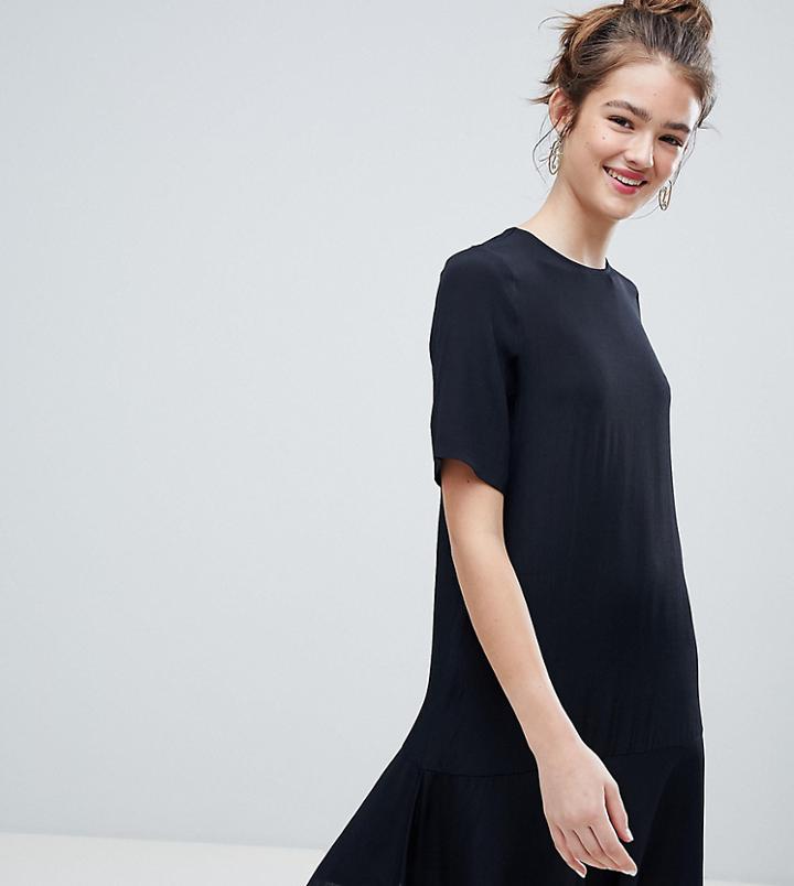 Monki Skater Dress In Black