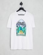 Never Fully Dressed Gaia Printed T-shirt In White