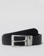 Fred Perry Checkerboard Reversible Belt In Black - Black