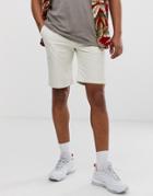 New Look Chino Shorts In Stone