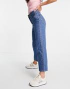Levi's Math Club Flared Jeans In Mid Wash-blues