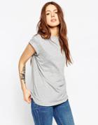 Asos The Ultimate Easy T-shirt - Gray Marl