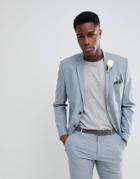 Selected Homme Slim Suit Jacket In Gray - Gray