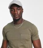 French Connection Tall Pocket T-shirt In Olive-green