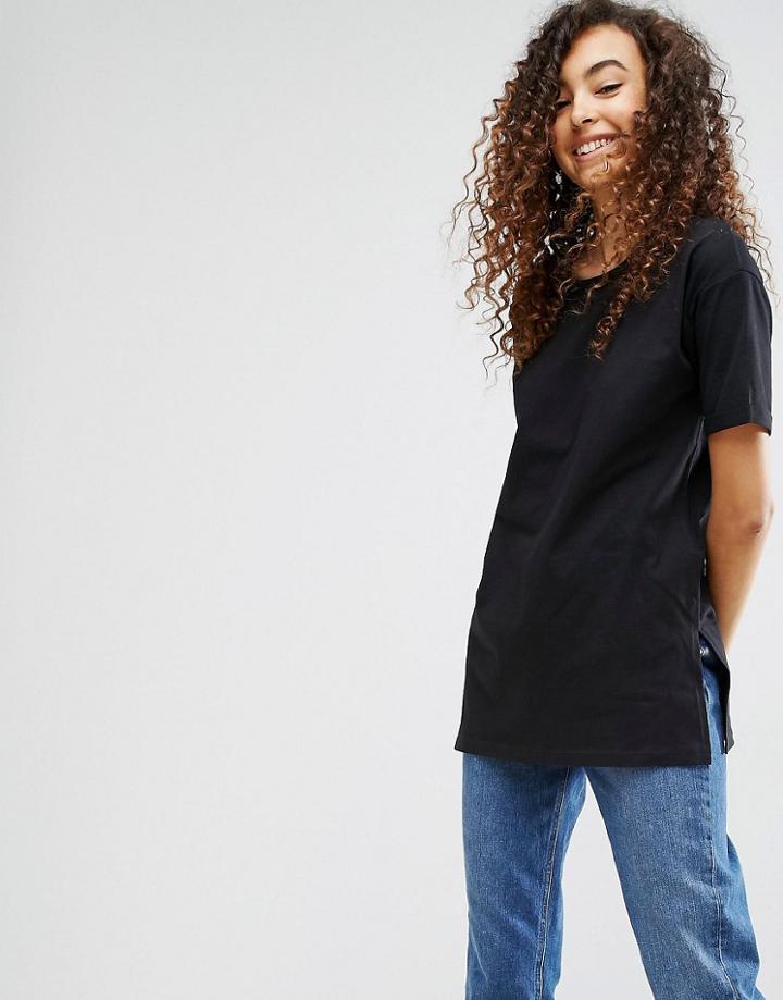 Asos Ultimate Easy Boyfriend T-shirt - Black