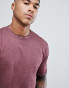 Bolongaro Trevor Acid Wash T-shirt - Red