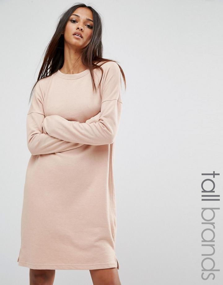 Missguided Tall Sweater Dress - Tan