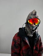 Volcom Snow Camo Pull Over Hood Combo - Stone