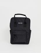 Nicce Backpack In Black With Top Handle - Black