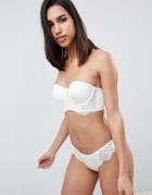 Hunkemoller Lace Knicker - White