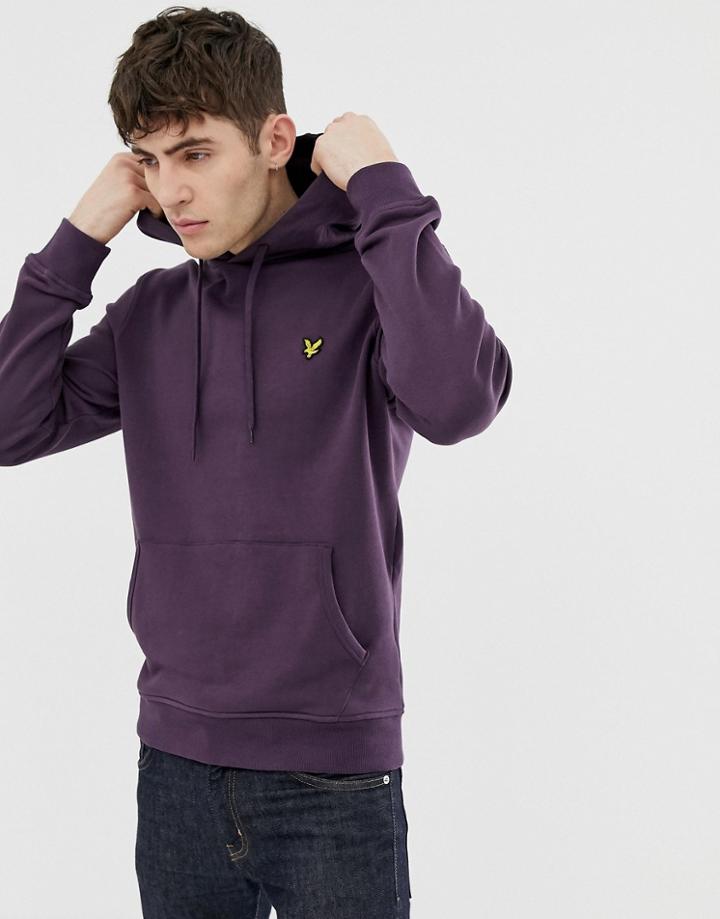 Lyle & Scott Pullover Hoodie - Purple