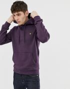 Lyle & Scott Pullover Hoodie - Purple