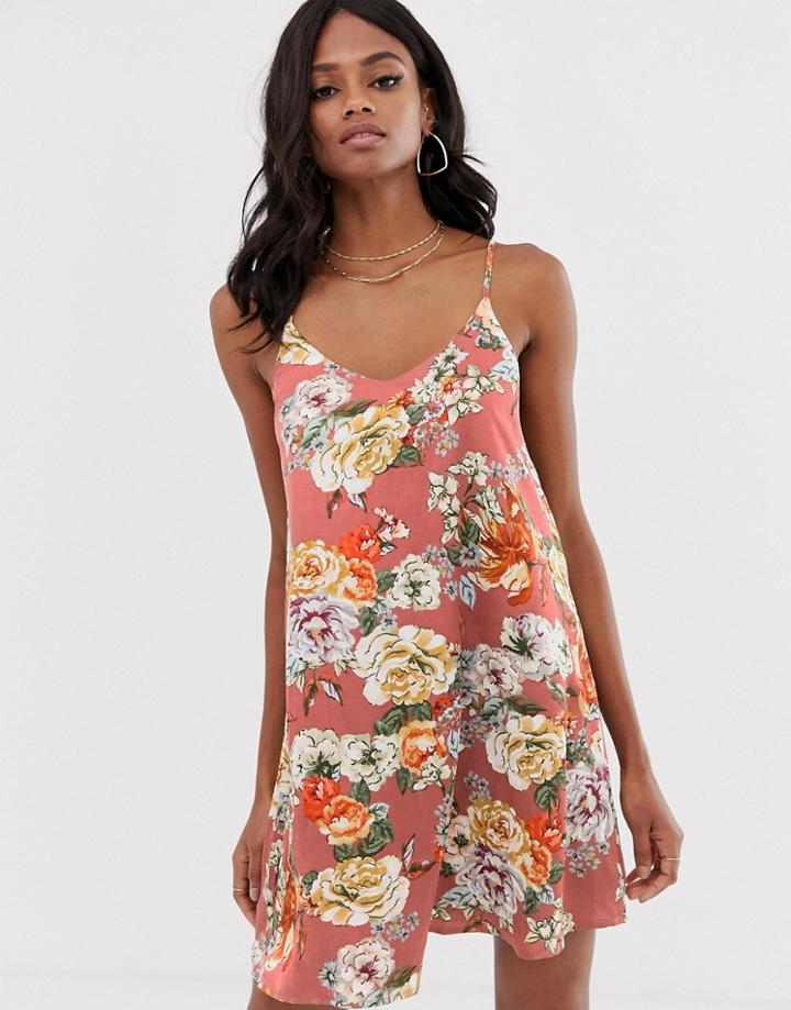 Unique21 Strappy Back Cami Dress-multi
