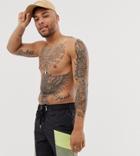 Ellesse Padre Swim Short With Yellow And Green Exclusive At Asos-black