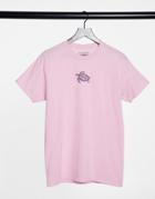 New Love Club Tortoise Oversized T-shirt-purple