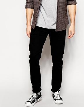 Pepe Jeans Exclusive To Asos Hatch Skinny Fit Black Stretch - Black
