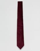 Only & Sons Textured Tie - Red