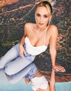 Asos Design X Millie Ruched Cotton Cami Top In White