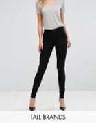Vero Moda Tall Clean Skinny Jeans - Gray