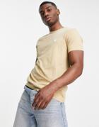 Pretty Green Mitchell T-shirt In Stone-neutral