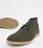 Asos Design Desert Boots In Gray Suede - Gray