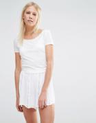 Vero Moda Crop Top - White