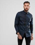 G-star Type C All Over Print Shirt - Navy